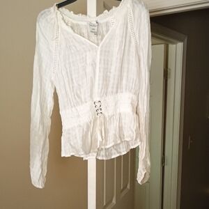 Women's White Blouse